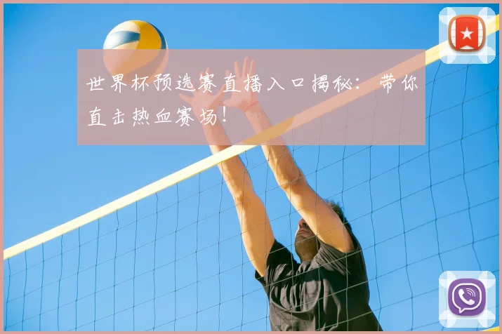 世界杯预选赛直播入口揭秘：带你直击热血赛场！