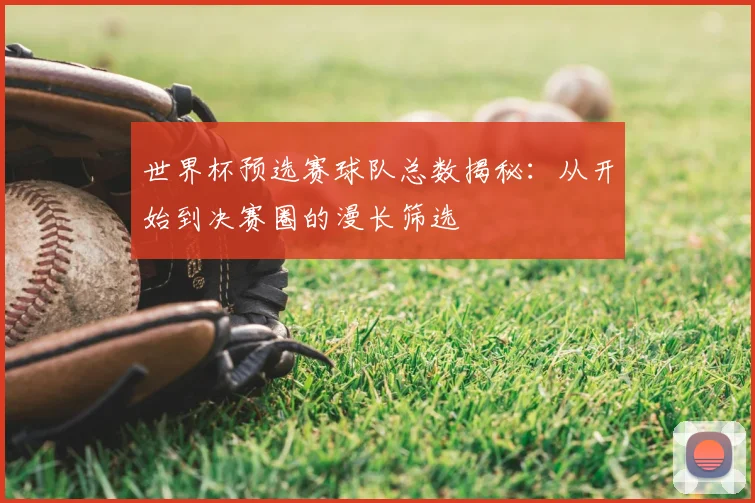 世界杯预选赛球队总数揭秘:从开始到决赛圈的漫长筛选